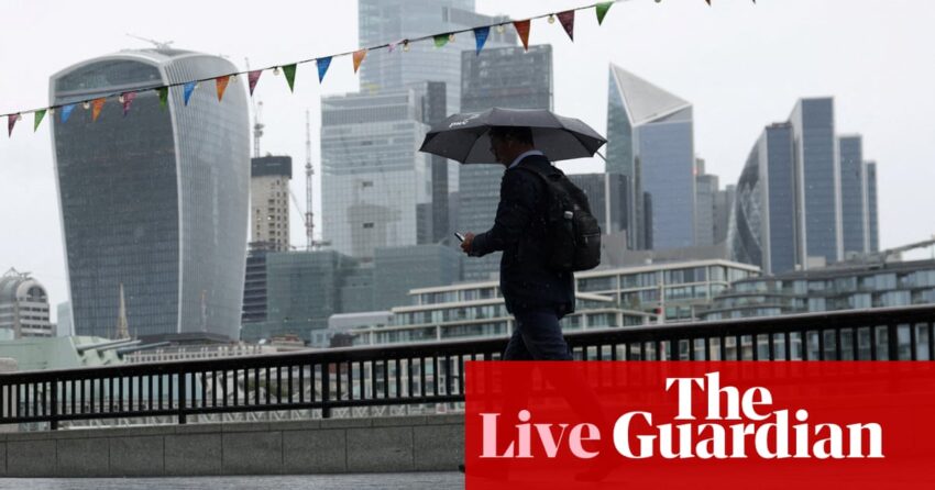 UK consumer confidence tumbles as households fear ‘painful’ budget; UK debt hits 100% of GDP – business live | Business