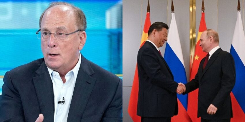 CEO BlackRock Larry Fink: Tiongkok Adalah Pendukung Perang Terbesar Rusia